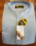Men's Light Blue Salwar Kameez Pakistani Ethnic Wear #4671578